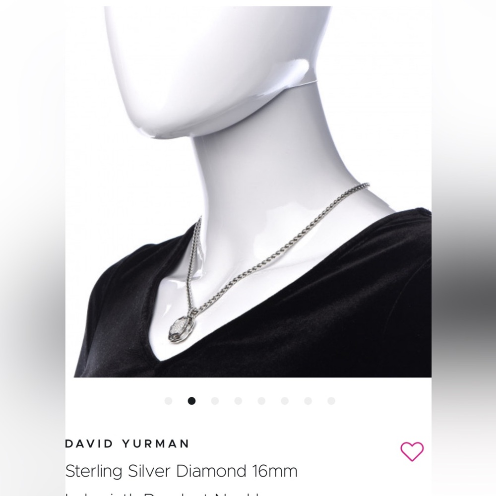 HP 🎉David Yurman Labyrinth Diamond Enhancer - Picture 5 of 15